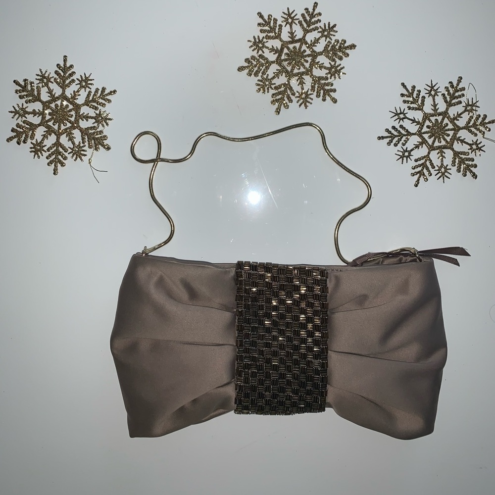 Brown mini bag